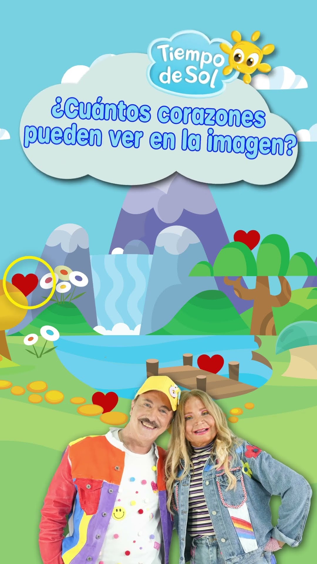Cuantos corazones hay en la imagen? ? Especial San Valentín ? #short #DTS #sanvalentin
