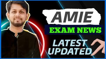 AMIE Exam Winter 2020 | AMIE Exam Section : A & B | AMIE Winter Exam Latest updates iei 😱💯