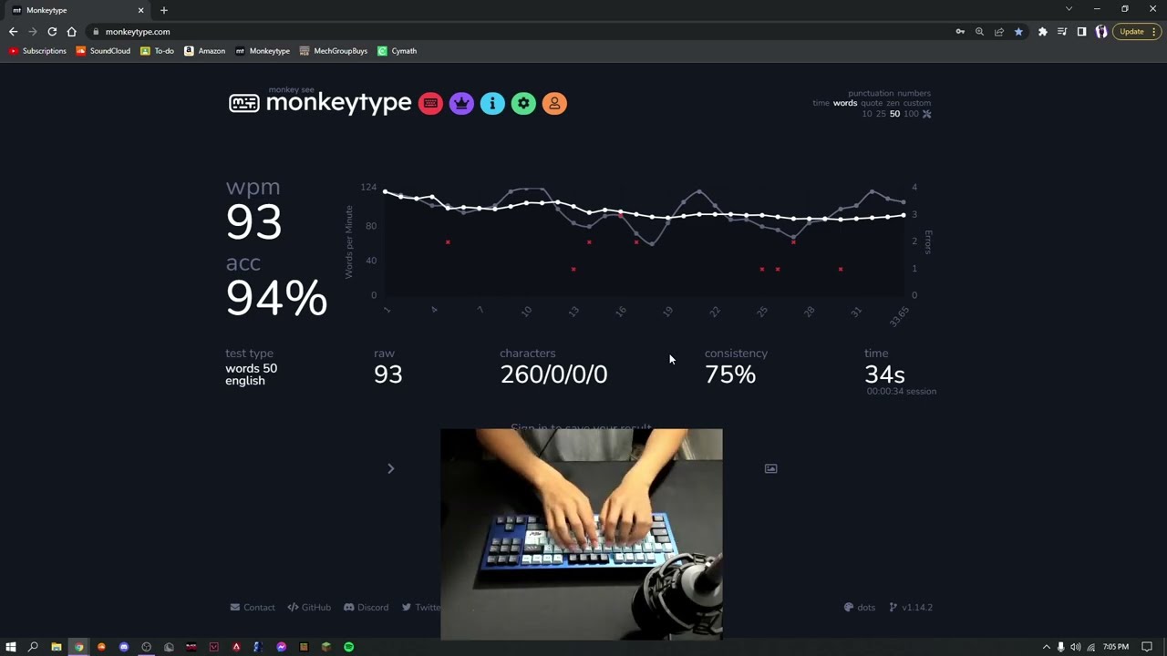 Modded Keychron Q3 Sound Test