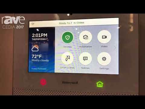 CEDIA 2017: Honeywell Exhibits Lyric Controller