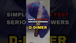 Book your D dimer test in London Today at Marylebone Diagnostic Centre Book your D dimer test in London Today at Marylebone Diagnostic Centre