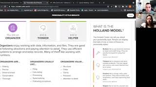 Xello - How to: Personality Test