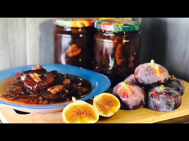 Рецепт 2: Варенье из инжира с грецкими орехами и фундуком
