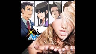 Ke$ha vs Phoenix Wright (Tik Tok/Objection Mashup)