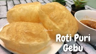 Resepi Roti Puri Paling Mudah Tanpa Yis | 4 Bahan Ringkas | Tips Roti Puri Kembang Anti GAGAL