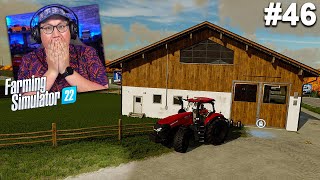 KOEIENSCHUUR VAN €100.000 BOUWEN! // Farming Simulator 22 #46 (Nederlands)