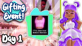 FREE BODICE! DAY 1 of GIFTING EVENT 2023! Royale High Event