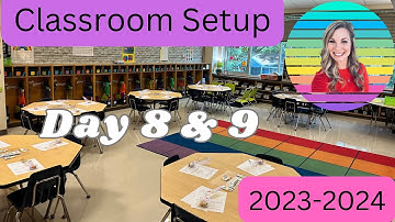 2023-24 Classroom Setup Days 8 & 9 | Third Grade