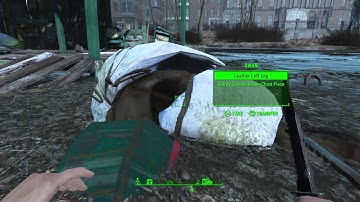 Fallout 4:Swan 1 hit melee kill!