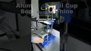 Aluminium Foil Cup Sealing Machine🖨️ Like and Subscribe #packagingmachine #industrial #india #trends