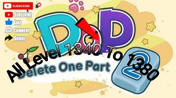 Dop 2 Delete One Part All Level 1340 to 1380 #youtubeshorts #shorts #dbillions