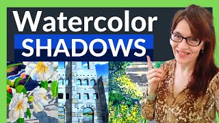 Painting Shadows In Watercolor (BEST Tips for success!)