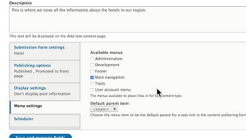Drupal 8 Site Building, Lesson 9: Creating a New Content Type