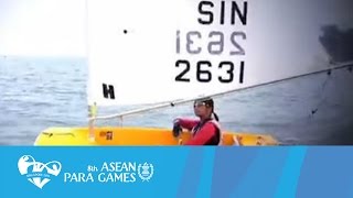 Sailing: Yap Qian Yin | 8th ASEAN Para Games 2015