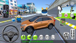 3D Driving Class Simulator Bullet Train Vs Car Hit Back Side Driving Games Android Gameplay screenshot 5