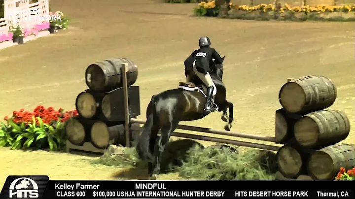 Kelley Farmer & Mindful Round 2 $100,000 USHJA Int...