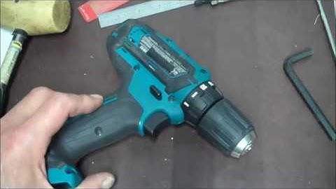How To Remove The Chuck From A Makita Cordless Drill
