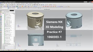 Siemens NX Modeling Practice 7 - 1060303-1