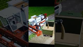 Уборка пшеницы в ФС2022|Карта: Рассвет #fs22 #rassvet #farmingsimulator2022