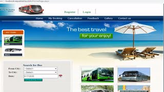 ONLINE BUS RESERVATION SYSTEM PROJECT||BUS TICKET RESERVATION SYSTEM||WWW.PROJECTADDA.COM