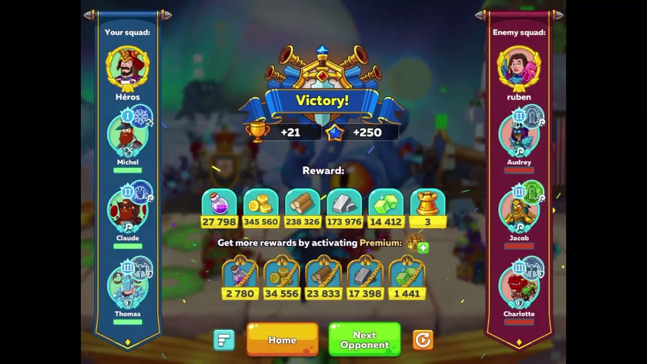 Hustle Castle My daily routine 16/11/2022