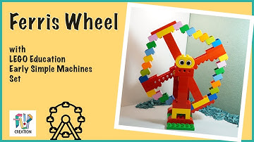 Build it yourself - LEGO Ferris Wheel // Featuring LEGO Education Early Simple Machines Set (9656)