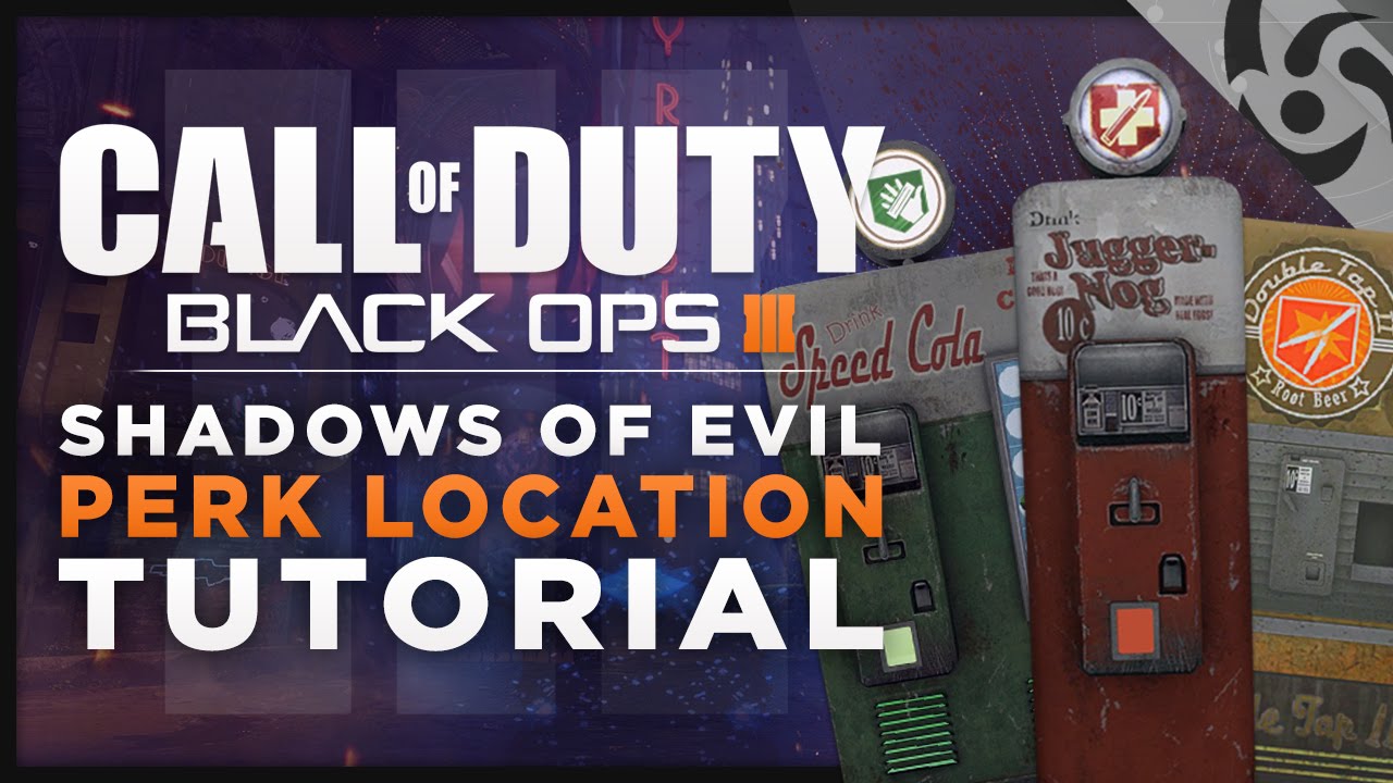 Map Of Shadows Of Evil - Maping Resources