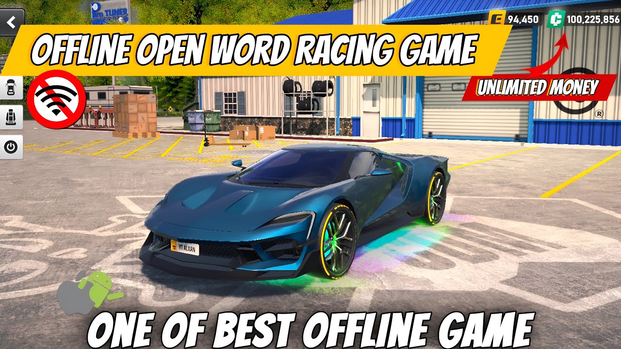 One of Best Open Word OFFLINE Racing Games for Unlimited Money Android/iOS 2025 Live