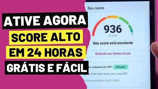 COMO AUMENTAR O SCORE DO CPF RÁPIDO E GRÁTIS NO SERASA PASSO A PASSO [PARTE #1]