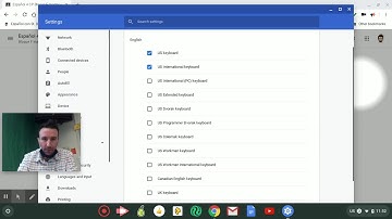 Google Chrome Accents and International Keyboard