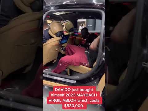 Davido just bought