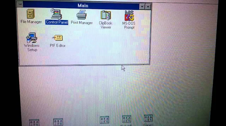 Microsoft Windows for Workgroups Version 3.11 Startup and Logon (1993-Present)