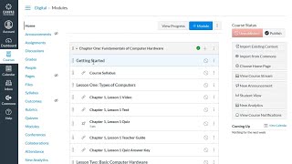 Integrating CompuScholar Courses into the Canvas LMS