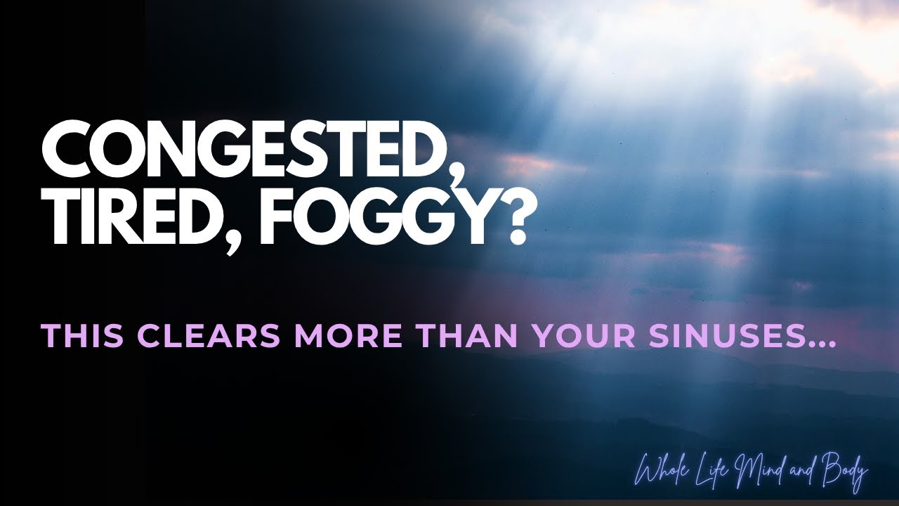 Allergy Relief Meditation | Blue Light Healing for Sinus Pressure, Immune Support & Calm