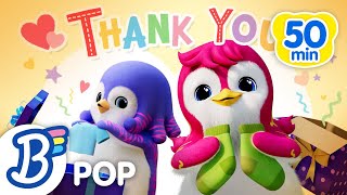 🌟Saying Thank You + More Kids Learning Songs | Badanamu Nursery Rhymes, Dance Songs