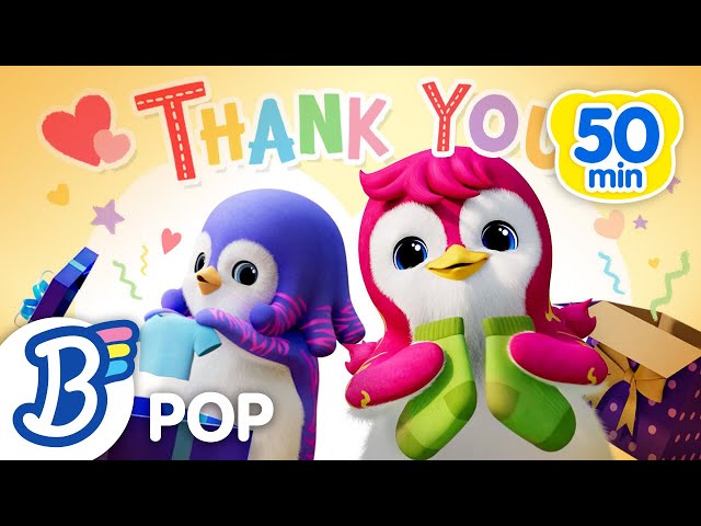 🌟Saying Thank You + More Kids Learning Songs | Badanamu Nursery Rhymes, Dance Songs class=