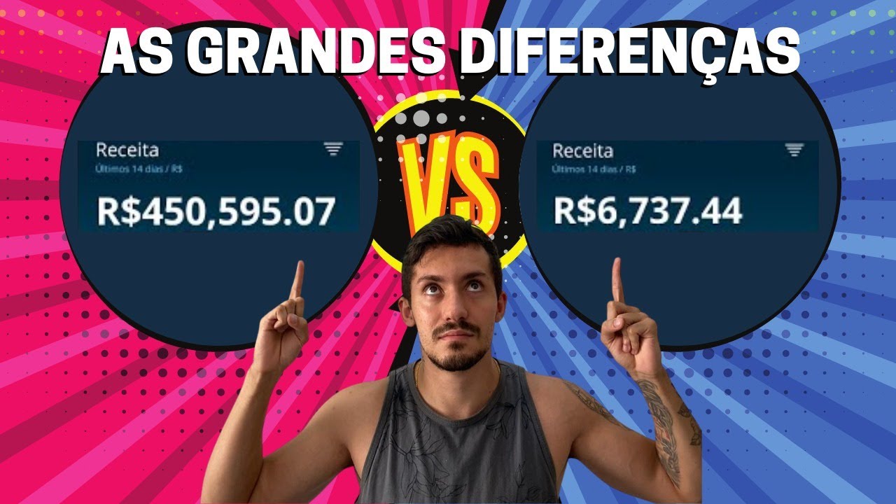 Marketing Digital: DIFERENÇAS DE QUEM GANHA +100MIL/mês e QUEM GANHA POUCO