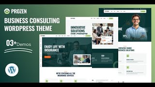 Prozen - Business Consulting WordPress Theme Tutorial | How to Change Theme Colors