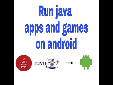 Run java apps and games on android