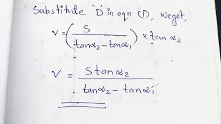 Surveying ll  Module 3 Tangential Tachometry - Case2 and Case 3