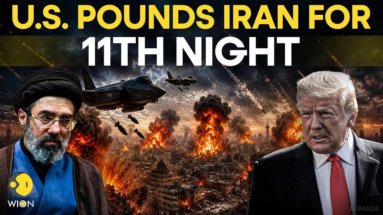 US-Iran War LIVE: Trump Unleashes New Wave of Strikes | 11 Nights Of Bombing and No End in Sight
