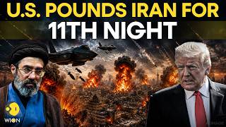 US-Iran War LIVE: Trump Unleashes New Wave Of Strikes | 11 Nights Of Bombing And No End In Sight
