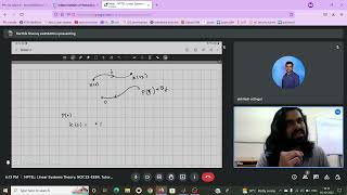 NPTEL: Linear Systems Theory: Tutorial, week-11