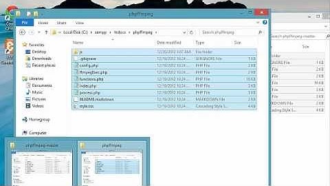 Execute/Run FFmpeg Using PHP Apache On Windows Server Tutorial Prt1