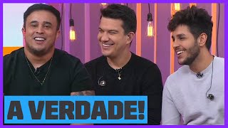 CHEIO DE TRUQUE! Hugo & Guilherme e Matheus revelam nomes verdadeiros | TVZ