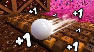 STARTING OVER as a BALL in +1 Speed Keyboard Escape Roblox