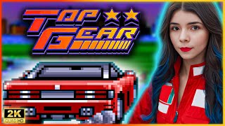 TOP GEAR (SNES): SERÁ QUE CONSIGO CONTROLAR O CARRO VERMELHO?