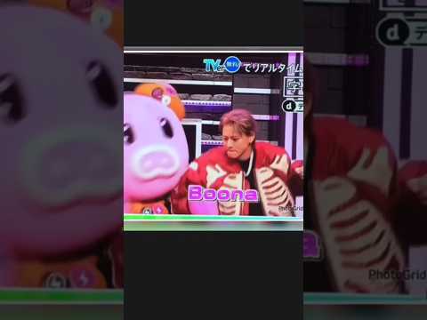 Boonaちゃんと踊る紫耀くん。