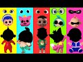 Wrong eyes👀 Loolookids The Incredibles Babyshark   DAME TU COSITA Funny Puzzle Wrong Heads