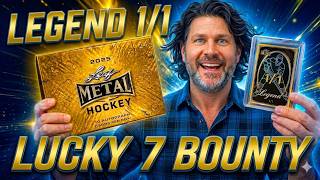 AGF 2025 ランダムリーフメタルバッジ 　BOX 3 BIG BOY AUTOS 🔥 2025 Leaf Metal Hockey Box Break 1/1 Legend
